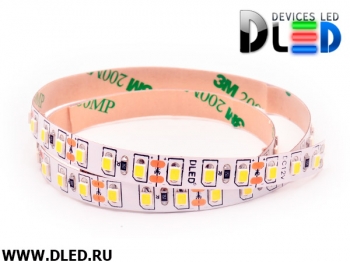   Светодиодная лента IP22 SMD 2835 (120 LED) Белый 5500K 1 метр