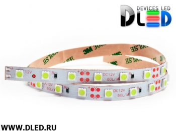   Светодиодная лента IP22 SMD 5050 (60 LED) 12V DC Холодный лед