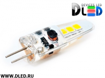   Светодиодная лампа G4 - 6 SMD2835 3W Холодный белый