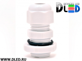   Кабельный ввод Dled PG13.5 Белый