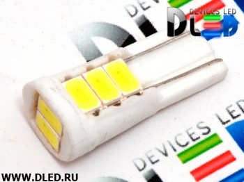   Автолампа светодиодная T10 - W5W - 8 SMD 5630 (2шт.)