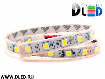   Влагозащищенная светодиодная лента в матовой трубке SMD 5050 (60 LED) IP67 Белый