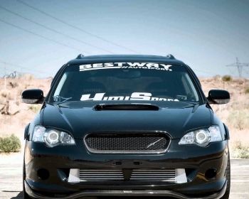   Ангельские глазки на Subaru Legacy