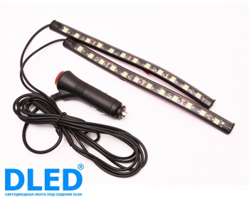   Светильники под сидение авто DLED X2 SMD5050 Белый