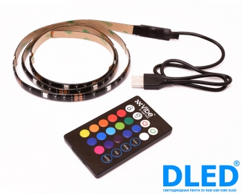   Светодиодная лента 5V RGB USB DLED VIBE SMD5050