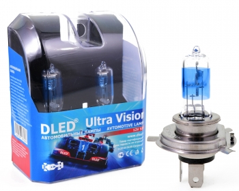   Автомобильная лампа H4 4000K DLED "Ultra Vision"