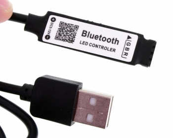   Bluetooth мини контроллер USB DLED для многоцветной RGB LED ленты 5V
